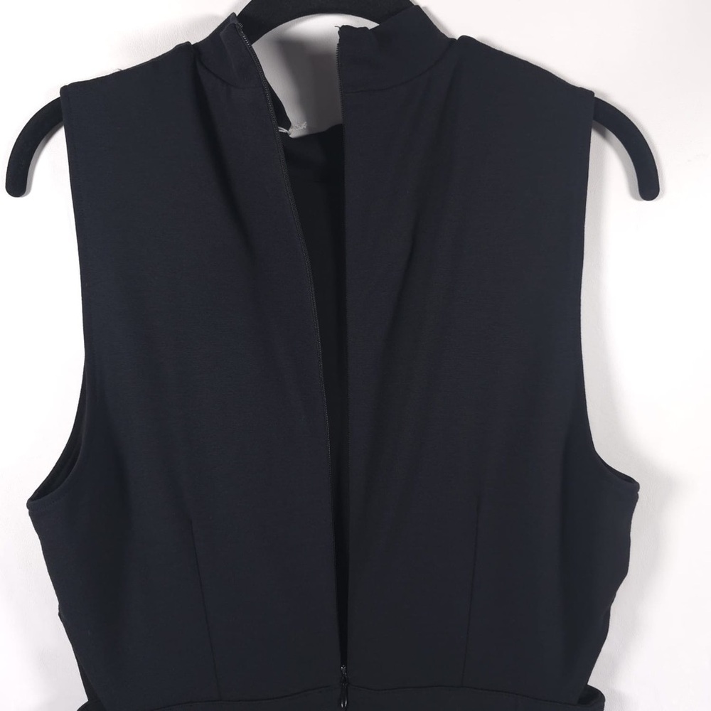 NWT AVEC LES FILLES Anthropologie Mini Dress Cutouts Fit Flare Size MEDIUM - Picture 11 of 14